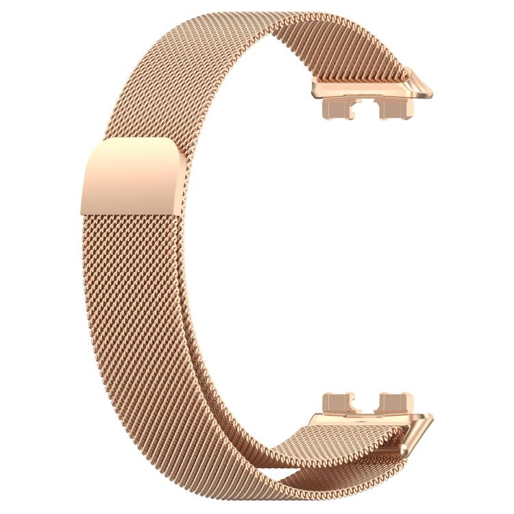 For Huawei Band 10 / 9 / 8 Full Coverage TPU Protective Cover Milanese Magnetic Metal Watch Band