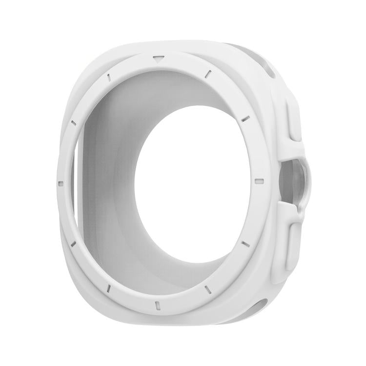 For Samsung Galaxy Watch 47mm / Ultra 2025 Silicone Watch Cover Marine Dual Buckle Silicone Watch Band