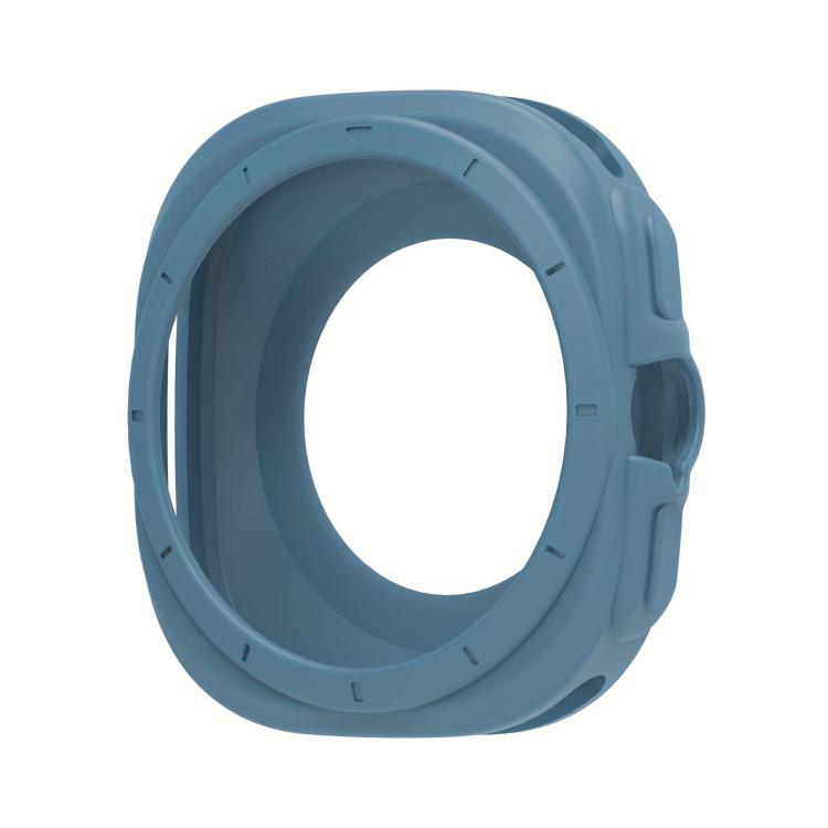 For Samsung Galaxy Watch 47mm / Ultra 2025 Silicone Watch Cover Marine Dual Buckle Silicone Watch Band