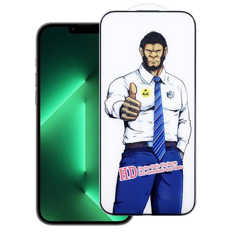 For iPhone 14 Pro Max Gorilla Explosion-Proof Anti-Fingerprint HD Tempered Glass Film