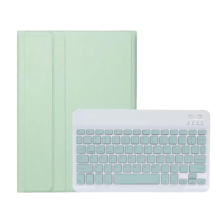 For Samsung Tab S10 FE+ 13.1 Bluetooth Keyboard Tablet Case - Mint Green