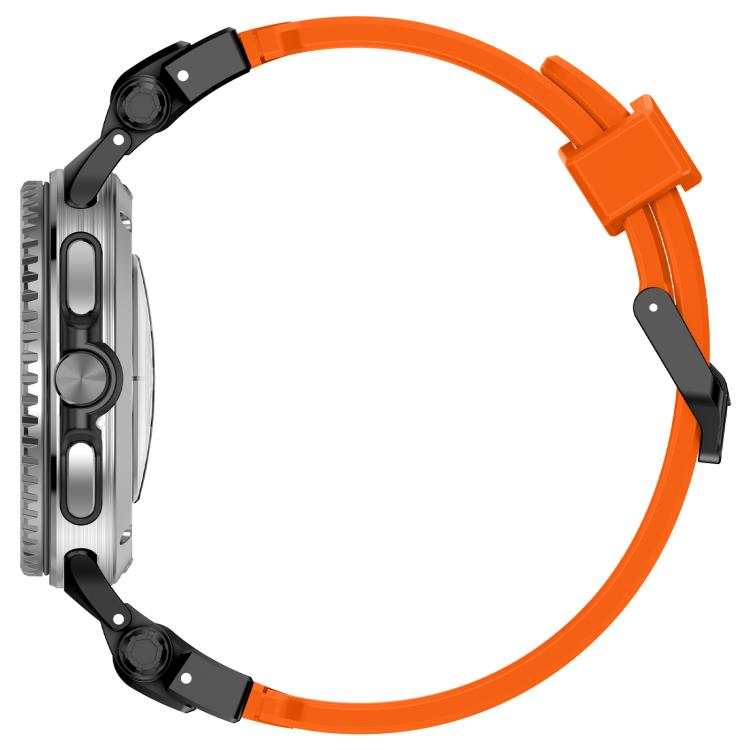 For Samsung Galaxy Watch8 / Watch8 Classic Explorer Metal Connector Silicone Watch Band