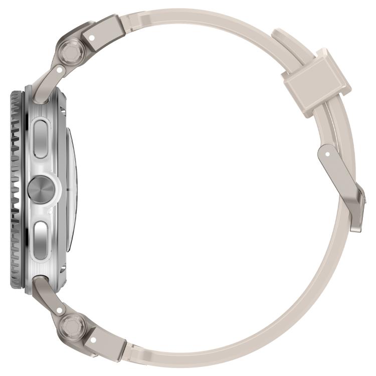For Samsung Galaxy Watch8 / Watch8 Classic Explorer Metal Connector Silicone Watch Band