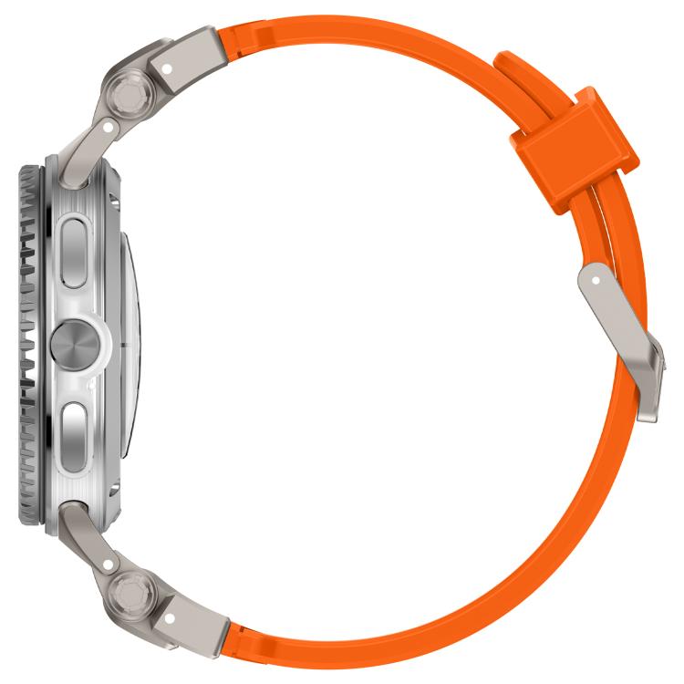 For Samsung Galaxy Watch8 / Watch8 Classic Explorer Metal Connector Silicone Watch Band