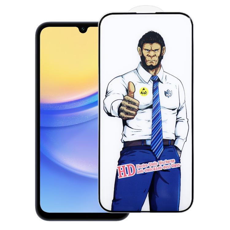 For Samsung Galaxy A15 5G Gorilla Explosion-Proof Anti-Fingerprint HD Tempered Glass Film