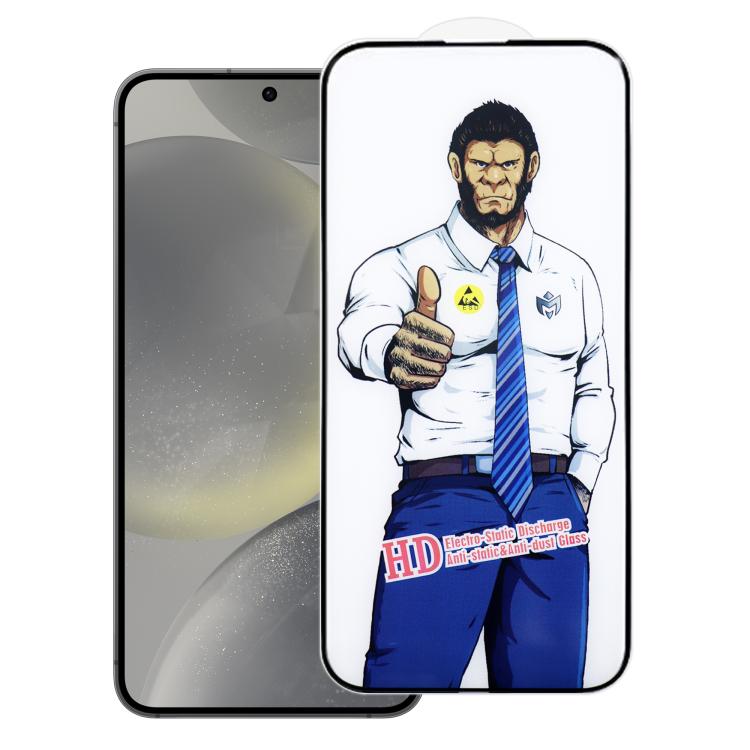 For Samsung Galaxy S24+ 5G Gorilla Explosion-Proof Anti-Fingerprint HD Tempered Glass Film