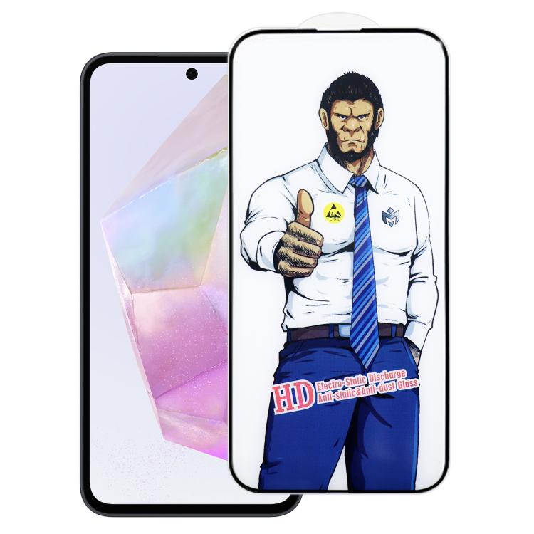 For Samsung Galaxy A35 5G Gorilla Explosion-Proof Anti-Fingerprint HD Tempered Glass Film