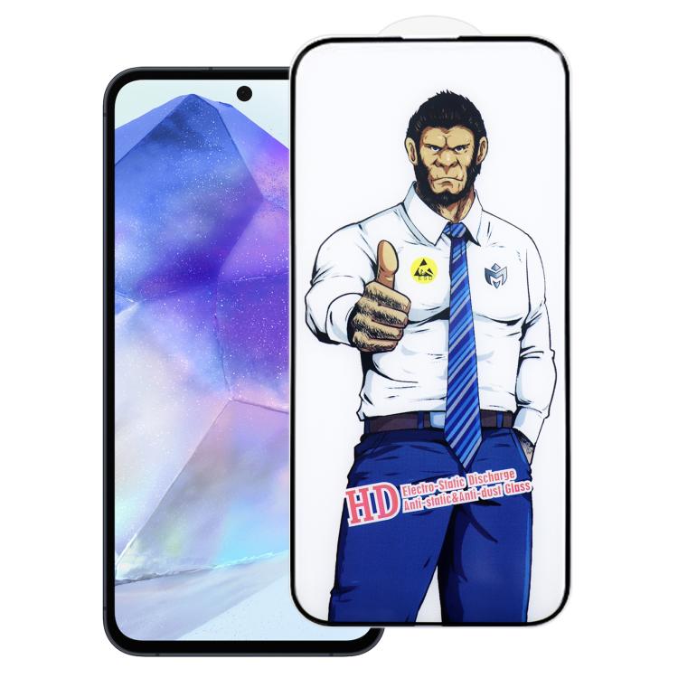 For Samsung Galaxy A55 5G Gorilla Explosion-Proof Anti-Fingerprint HD Tempered Glass Film