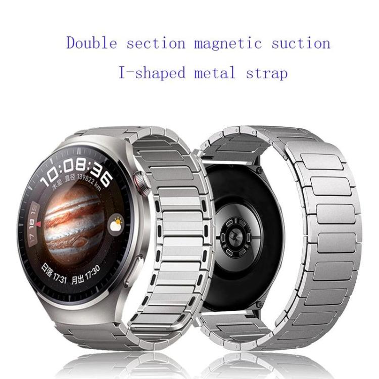 20mm I-Shaped Magnetic Metal Stainless Steel Watch Band