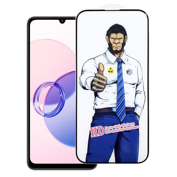 For Redmi 13C 4G / 5G Gorilla Explosion-Proof Anti-Fingerprint HD Tempered Glass Film