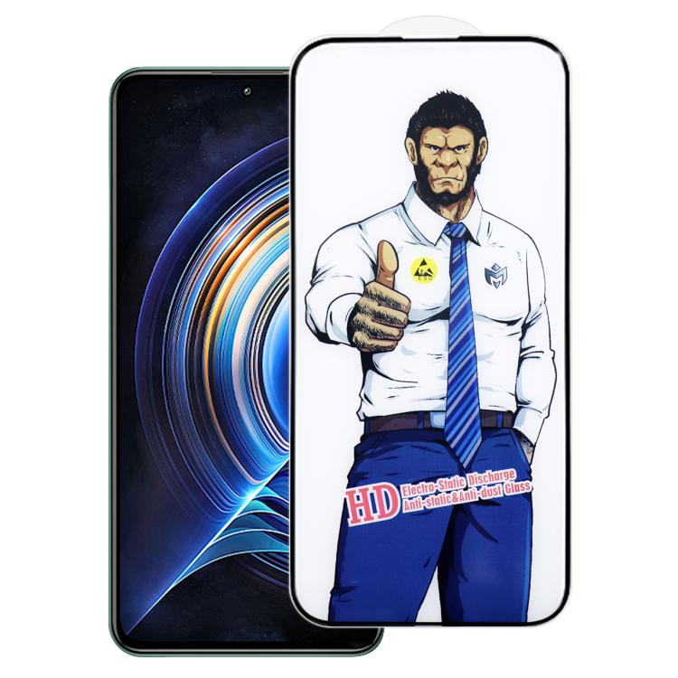 For Redmi K50 Pro Gorilla Explosion-Proof Anti-Fingerprint HD Tempered Glass Film