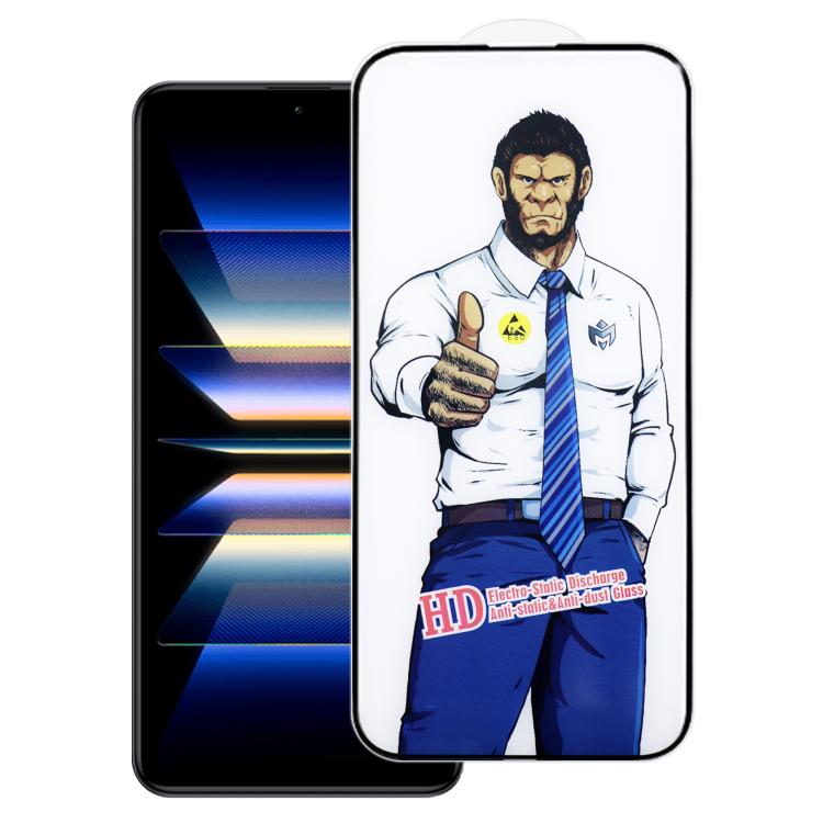 For Redmi K60 Pro Gorilla Explosion-Proof Anti-Fingerprint HD Tempered Glass Film