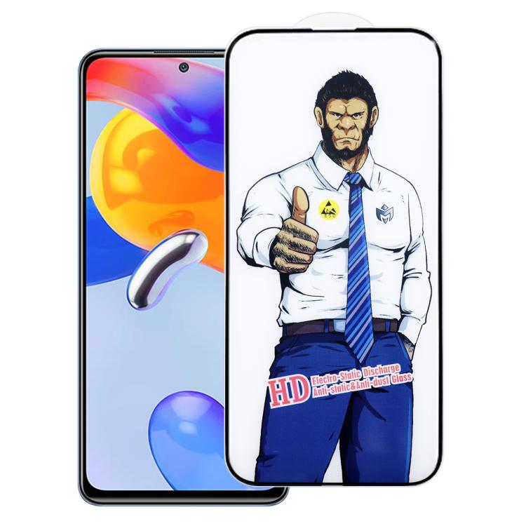For Redmi Note 11 Pro 5G Gorilla Explosion-Proof Anti-Fingerprint HD Tempered Glass Film