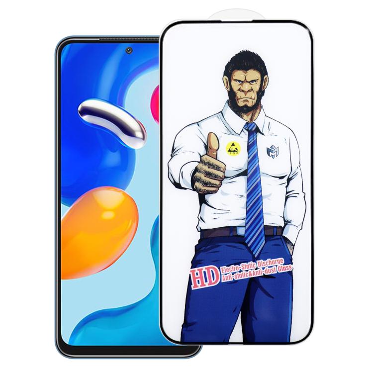 For Redmi Note 11S 5G Gorilla Explosion-Proof Anti-Fingerprint HD Tempered Glass Film