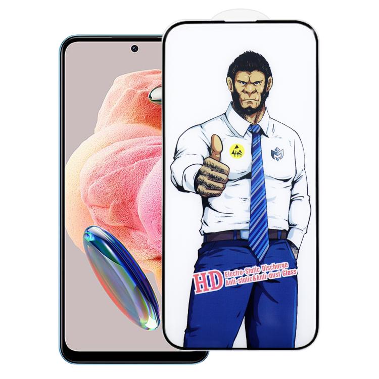 For Redmi Note 12 Pro+ Global Gorilla Explosion-Proof Anti-Fingerprint HD Tempered Glass Film