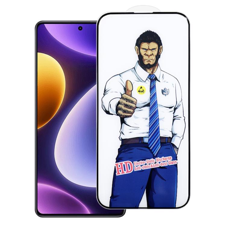For Redmi Note 12 Turbo Gorilla Explosion-Proof Anti-Fingerprint HD Tempered Glass Film