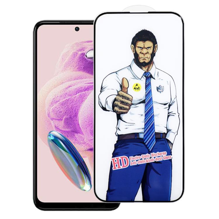 For Redmi Note 12S Gorilla Explosion-Proof Anti-Fingerprint HD Tempered Glass Film