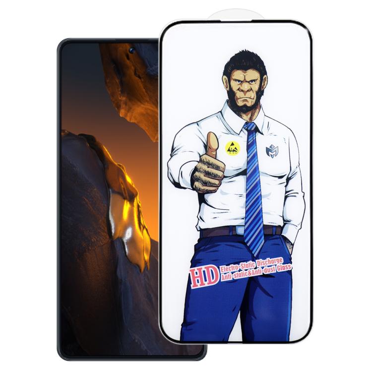 For Xiaomi Poco F5 Gorilla Explosion-Proof Anti-Fingerprint HD Tempered Glass Film
