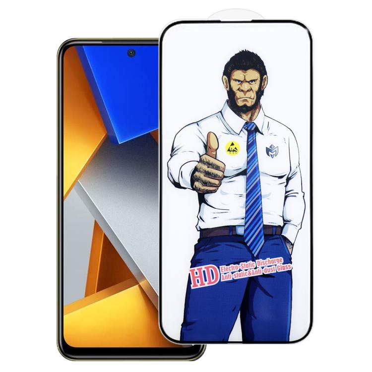 For Xiaomi Poco M4 Pro Gorilla Explosion-Proof Anti-Fingerprint HD Tempered Glass Film