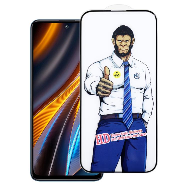 For Xiaomi Poco X4 GT Gorilla Explosion-Proof Anti-Fingerprint HD Tempered Glass Film