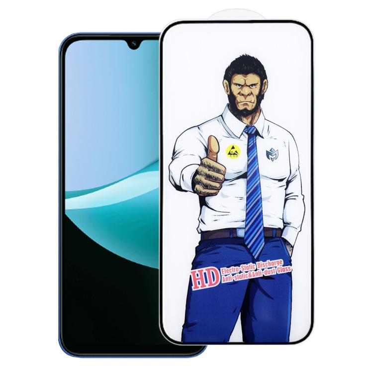 For Redmi 15C 5G / 4G Global 171mm Gorilla Explosion-Proof Anti-Fingerprint HD Tempered Glass Film