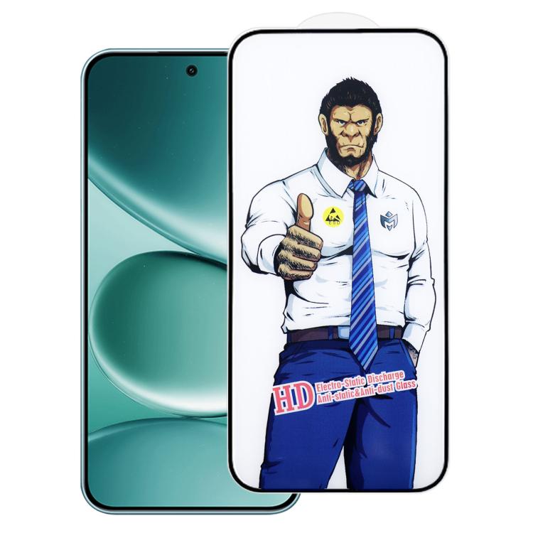 For Redmi Note 15 Pro 4G Global 163.2mm Gorilla Explosion-Proof Anti-Fingerprint HD Tempered Glass Film