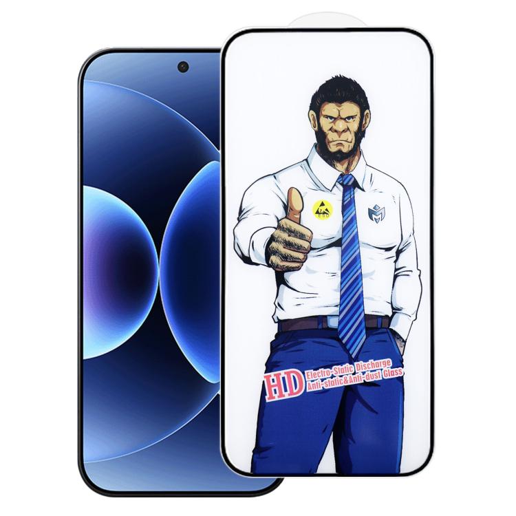 For Xiaomi 17 Pro Gorilla Explosion-Proof Anti-Fingerprint HD Tempered Glass Film
