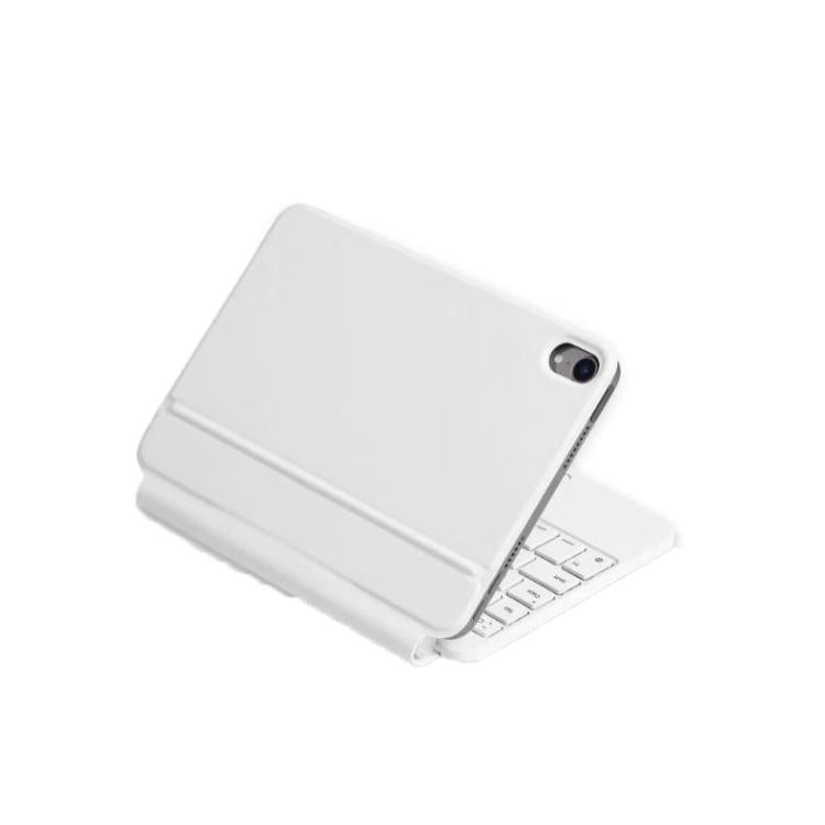 For iPad Mini 6 / 7 Magic Control Magnetic Suspension Bluetooth Keyboard Touch Screen Protective Case