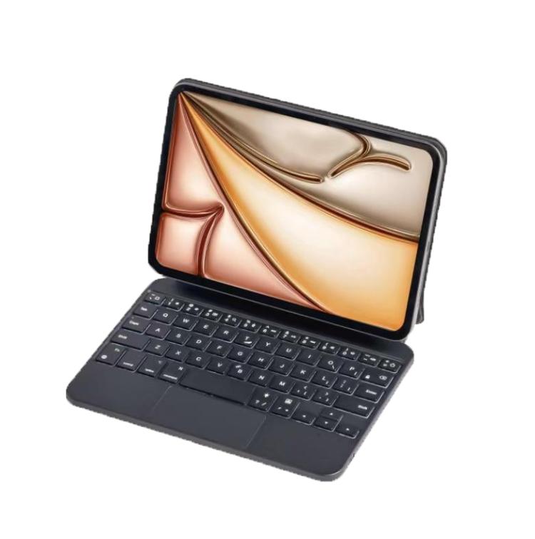 For iPad Mini 6 / 7 Magic Control Magnetic Suspension Bluetooth Keyboard Touch Screen Protective Case