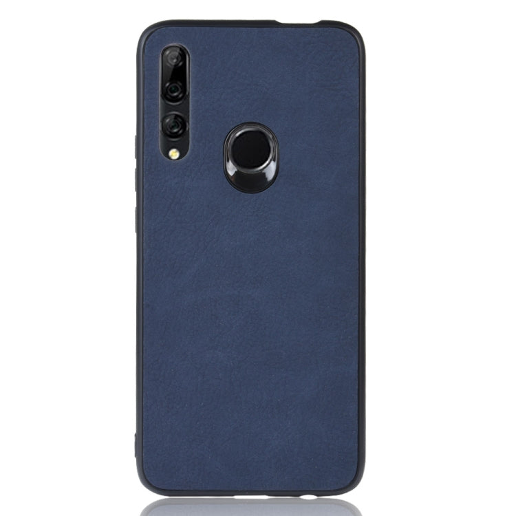 Shockproof Sheep Skin PC + PU + TPU Case For Huawei Y9 Prime 2019(Blue)