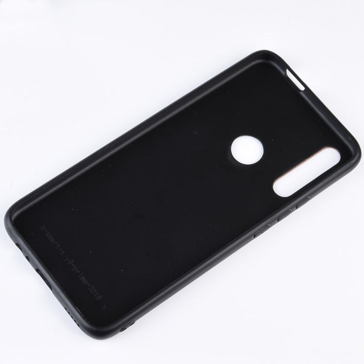 Shockproof Sheep Skin PC + PU + TPU Case For Huawei Y9 Prime 2019(Blue)