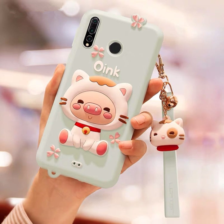 Cartoon All-inclusive Anti-drop Silicone Cover for Huawei Nova4