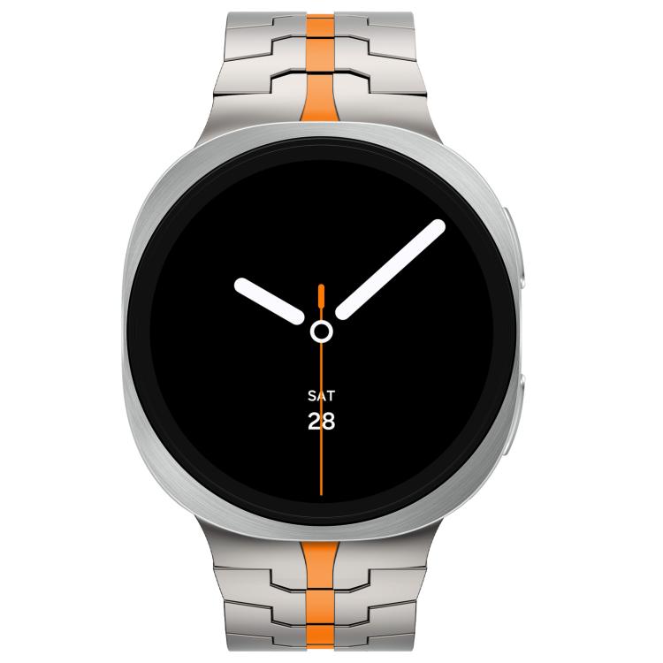 For Samsung Galaxy Watch8 / Watch8 Classic Butterfly Buckle Stainless Steel Watch Band