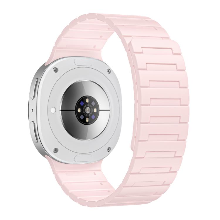 For Samsung Galaxy Watch8 / Watch8 Classic Soft Silicone Magnetic Watch Band