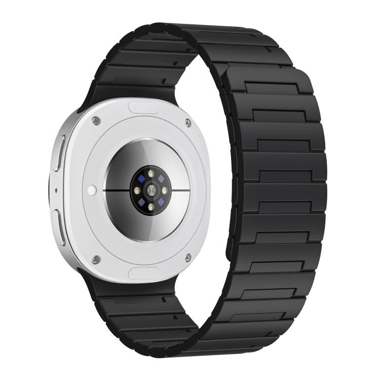 For Samsung Galaxy Watch8 / Watch8 Classic Soft Silicone Magnetic Watch Band