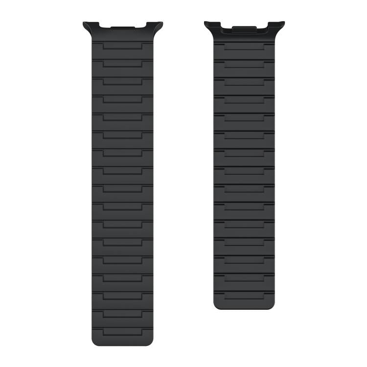 For Samsung Galaxy Watch8 / Watch8 Classic Soft Silicone Magnetic Watch Band