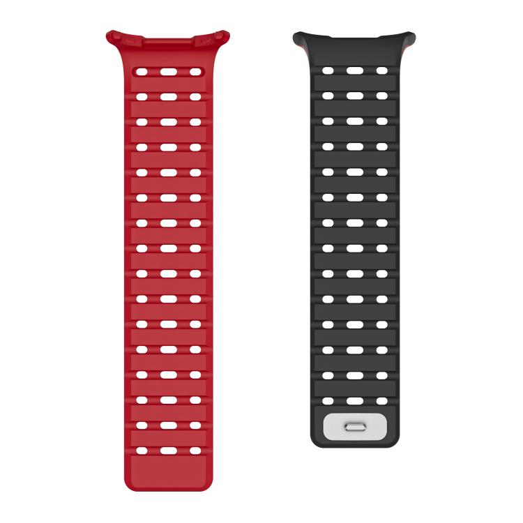 For Samsung Galaxy Watch Ultra 47mm / Ultra 2025 Breathable Silicone Magnetic Watch Band