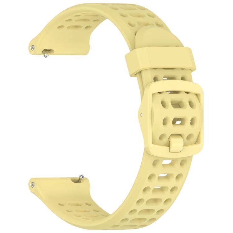 For OPPO Watch Sport Breathable Solid Color Silicone Watch Band