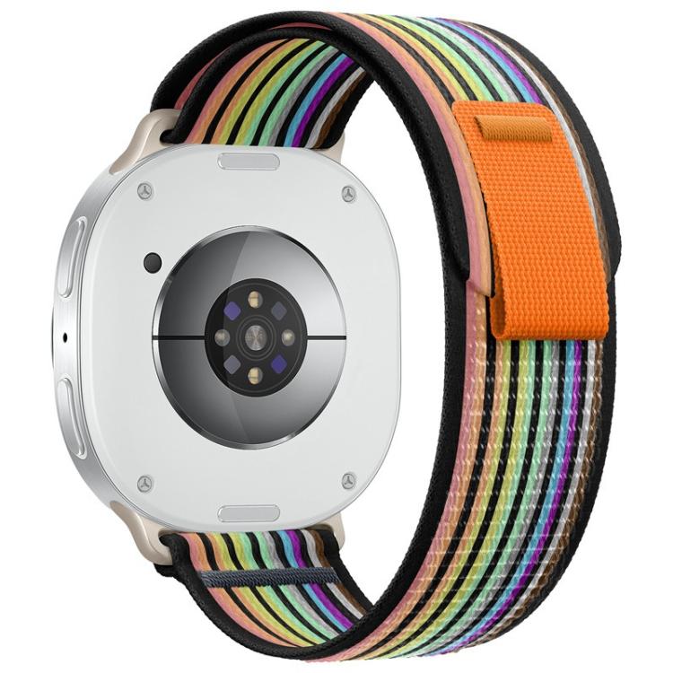 For Samsung Galaxy Watch8 / Watch8 Classic Wild Path Loop Nylon Hook and Loop Fastener Watch Band
