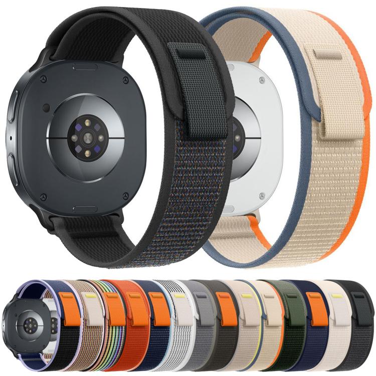For Samsung Galaxy Watch8 / Watch8 Classic Wild Path Loop Nylon Hook and Loop Fastener Watch Band