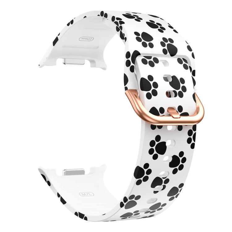 For Samsung Galaxy Watch8 / Watch8 Classic Printed Silicone Watch Band