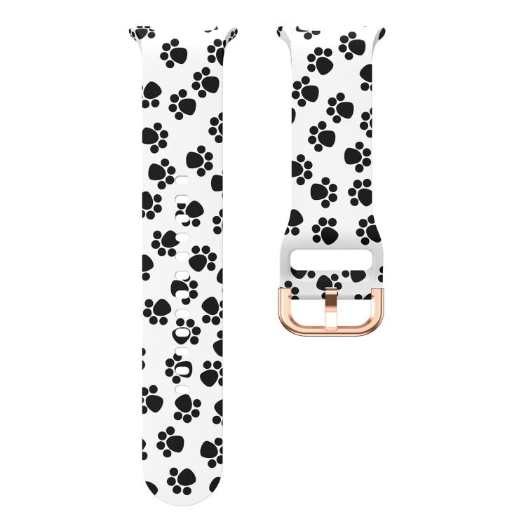 For Samsung Galaxy Watch8 / Watch8 Classic Printed Silicone Watch Band
