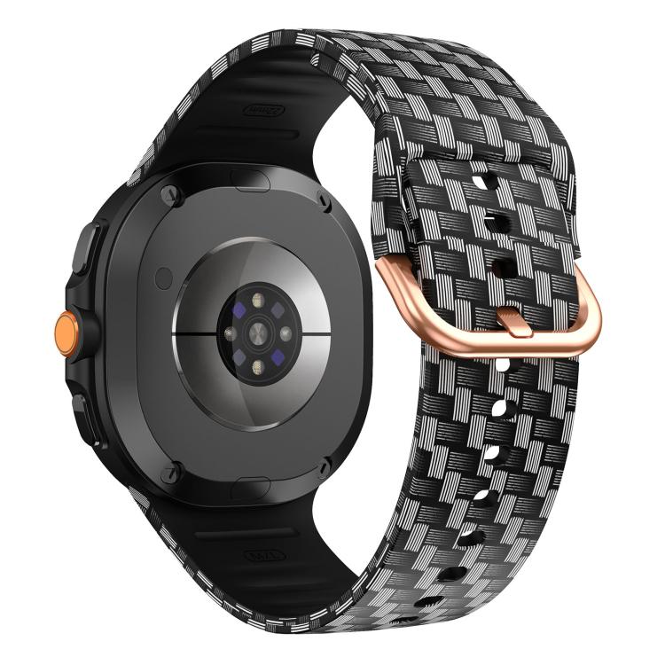 For Samsung Galaxy Watch8 / Watch8 Classic Printed Silicone Watch Band