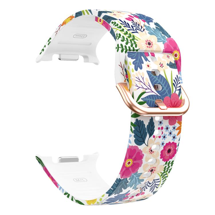 For Samsung Galaxy Watch8 / Watch8 Classic Printed Silicone Watch Band