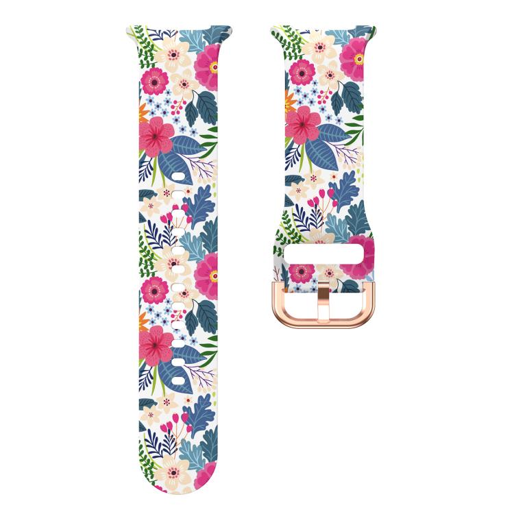 For Samsung Galaxy Watch8 / Watch8 Classic Printed Silicone Watch Band