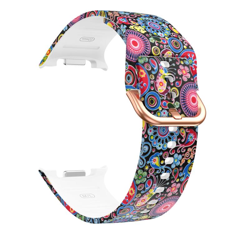 For Samsung Galaxy Watch8 / Watch8 Classic Printed Silicone Watch Band