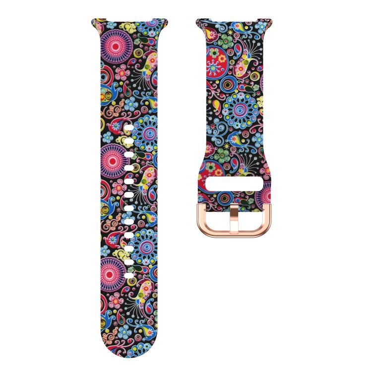 For Samsung Galaxy Watch8 / Watch8 Classic Printed Silicone Watch Band