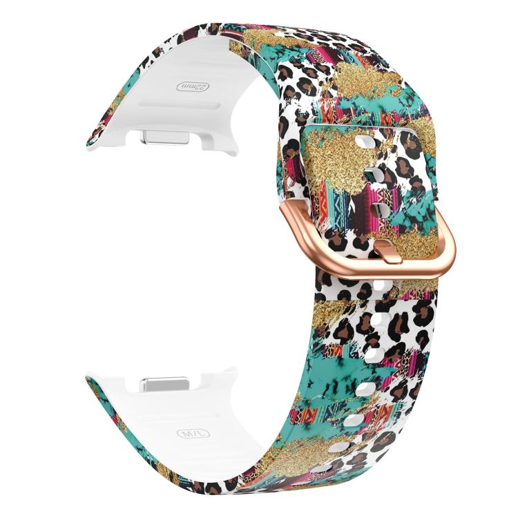 For Samsung Galaxy Watch8 / Watch8 Classic Printed Silicone Watch Band