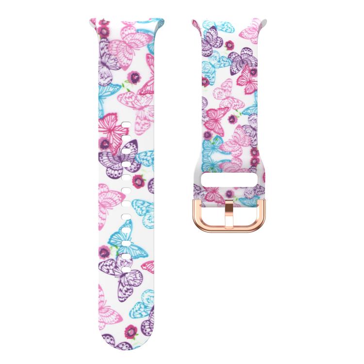 For Samsung Galaxy Watch8 / Watch8 Classic Printed Silicone Watch Band