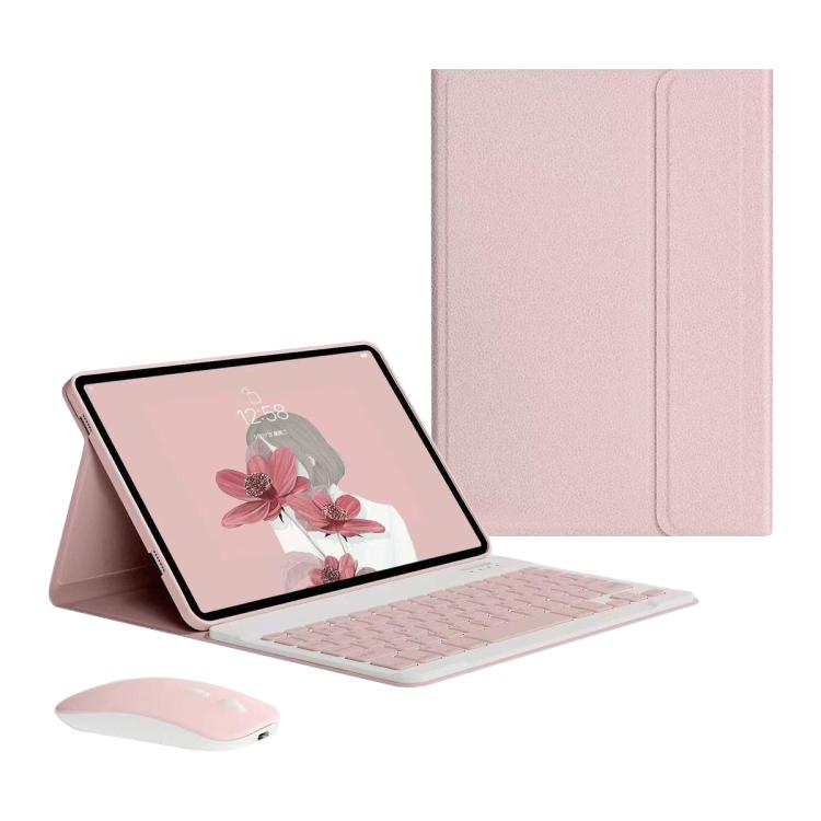 For iPad 2022 Detachable Magnetic Bluetooth Keyboard Tablet Case with Mouse